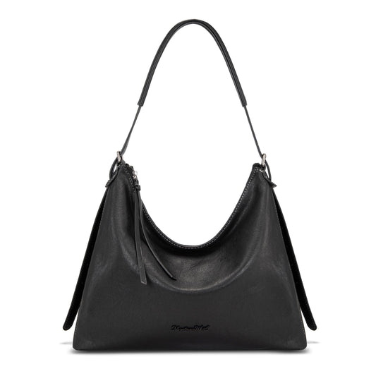Montana West Hobo Bags for Women Slouchy Shoulder Purse Pocketbook Crossbody Ladies Handbags for Everyday MWC-HB-641BK