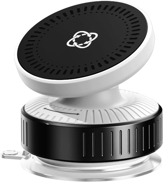 Cxqbsmy 360 Adjustable Vacuum Magnetic Car Phone Holder for Magsafe, Auto Suction Cup Phone Mount