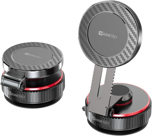 CSZAOA 2026 iPhone17 16 15 14 13 12 Upgraded Vacuum Magnetic Mobile Phone Holder Cars for Magsafe Car Mount, Exclusive