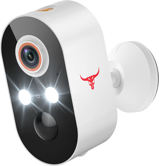 Wynoxian 1080P 2.4G 2-Way Wireless Security Camera Outdoor, Battery Powered, WiFi, Motion Detection, Audio, Cloud
