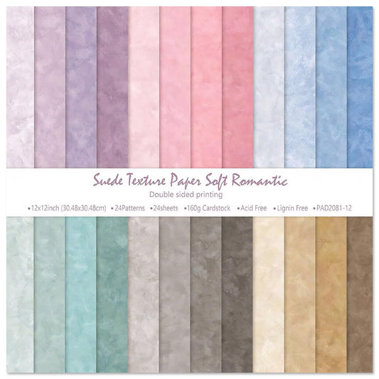 Scrapbook Paper Pack ,12x12 inch Colorful Specialty Double-Sided Patterned Decorative Craft Paper for DIY Background Card Making Photo Album