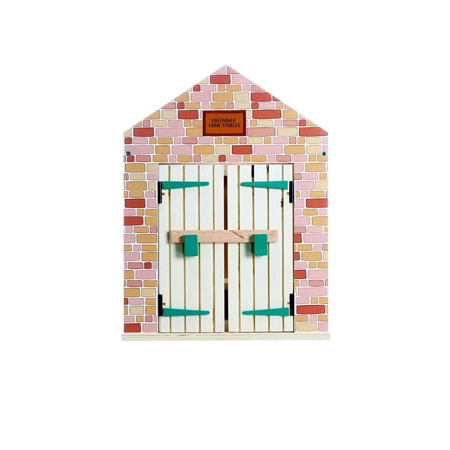 Lottie Dolls Stable Playset | Toy Farm Playset | Toy Barn | Toy Horse Stable Playset | Wooden Barn