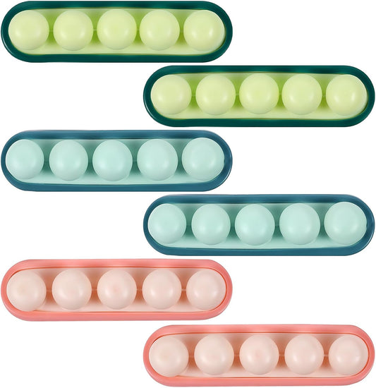 YBEATY 6 Pcs Pea Cable Clips Cord USB Holder Organizer Wire Management Cute Self-Adhesive Desk Cord Organizer Clip