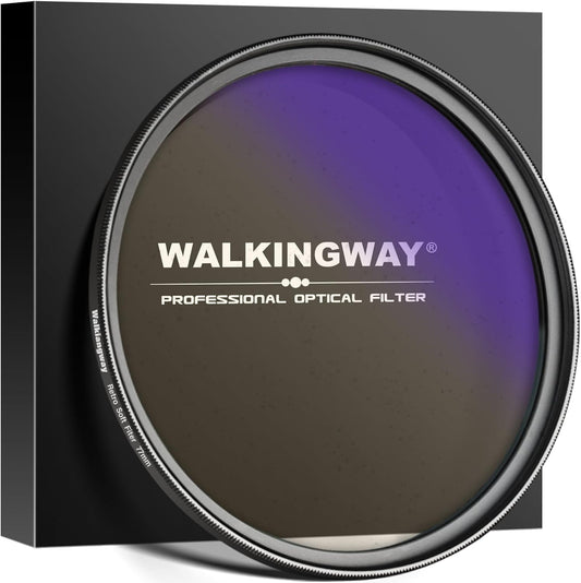 Walking Way 77mm WalkingWay Retro Soft Filter Vintage Pro-Mist Warm Diffusion Lens Filter Film Camera Effect