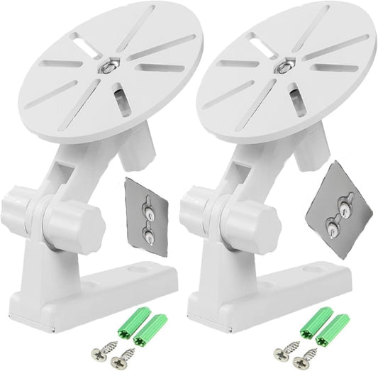 XIAOYAOREN with a circular base tray supportDome Camera Wall Mount L-Type Stand Cam Bracket Ceiling Support Base Holder