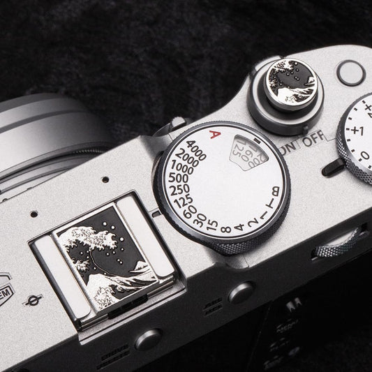 xt5 xt50 xt30 xt200 xt100 xpro2 xpro3 Set) Camera hot Shoe Cover and Shutter Buttons Soft Shutter Release Button