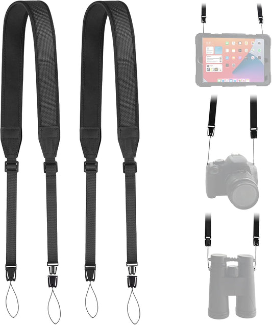 2 FIEIL Pank Universal Neoprene Neck Shoulder Strap Soft Camera Strap with Anti Slip Material for Video Camcorder
