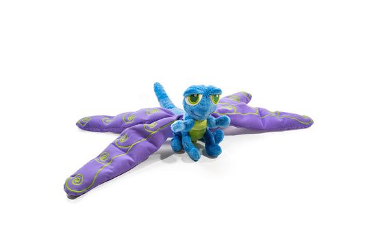 Flutter The Dragonfly – 3 lb Weighted Plush Toy for Kids – Calming Sensory Support for Emotional Regulation & Focus – Tactile Fidget Wings – Autism, ADHD & SPD Friendly