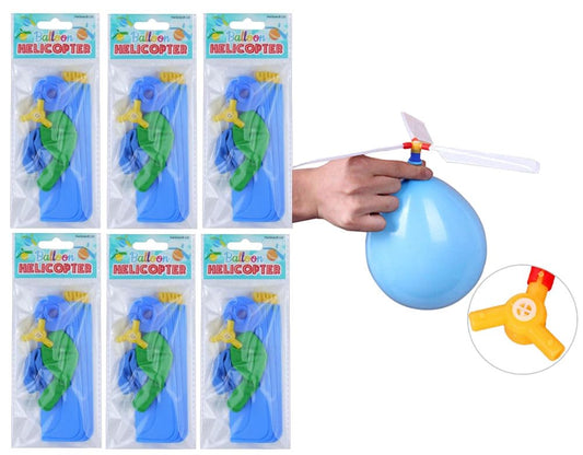 24 Pack Balloon Helicopter Kids Outdoor toys Party Favor stocking suffers or Birthday party favors for kids and children!