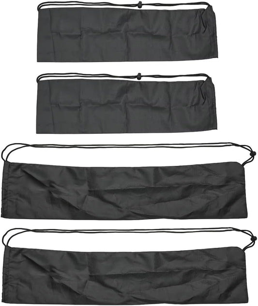 ThtRht 4 Pack 17'' 30'' Tripod Carrying Case Bag with Drawstring Portable Compact Dust Cover Storage Organizer Sleeve