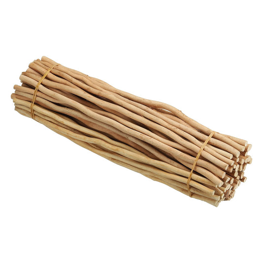 PATIKIL 60 Pcs / 40cm Wood Log Sticks, 0.2-0.5inch in Diameter Natural Driftwood for Crafts Wooden Craft Sticks for DIY Crafting Photo Props Driftwood Decor, Wood Color