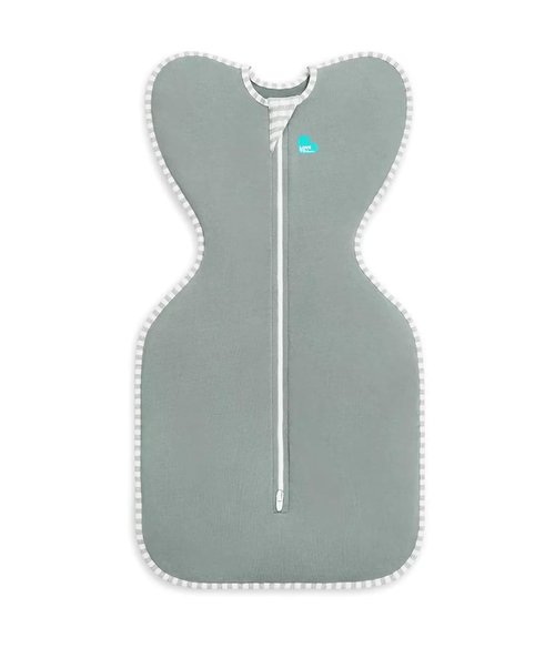 Love to Dream Swaddle UP - Baby Sleep Sack for Newborns | Self-Soothing, Snug Fit, 1.0 TOG, Deep Olive, 13-19 lbs