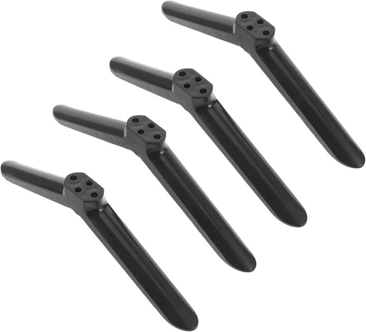 WATIIFUFU 2 Set 40" Pairs TV Legs Replacement - Table TV Stand Mount Bracket with Screw - Plastic Legs Non-Slip Feet