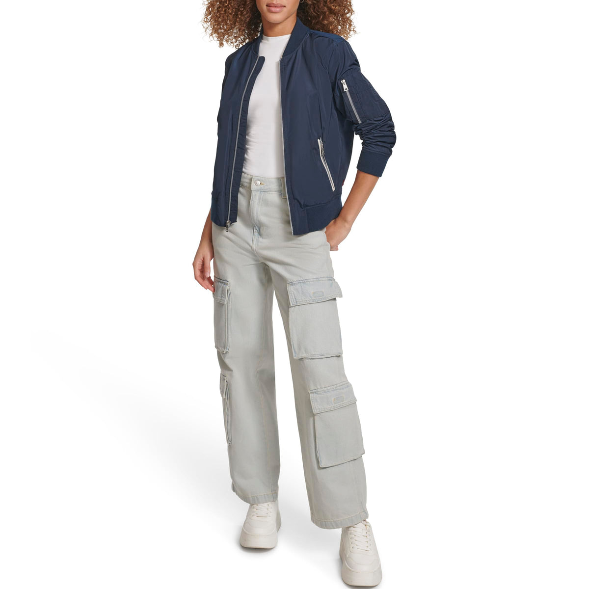Levi's® Flight Bomber Jacket Navy MD