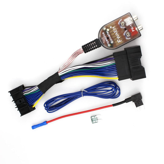 2011-2018 Add A Subwoofer Amplifier Wire Harness Compatible with Ford Vehicles Factory Radio with an Inline Converter