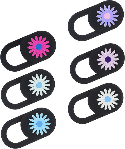Xelsluthe 6 Pack Laptop Camera Cover Slide, Computer Camera Cover Slide, Webcam Privacy Protector for Laptop, Computer
