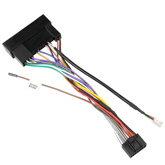 16 Android Car Radio Wiring Harness Replacement for Hyundai Elantra Kia Pin ISO Stereo Wire Cable Adapter