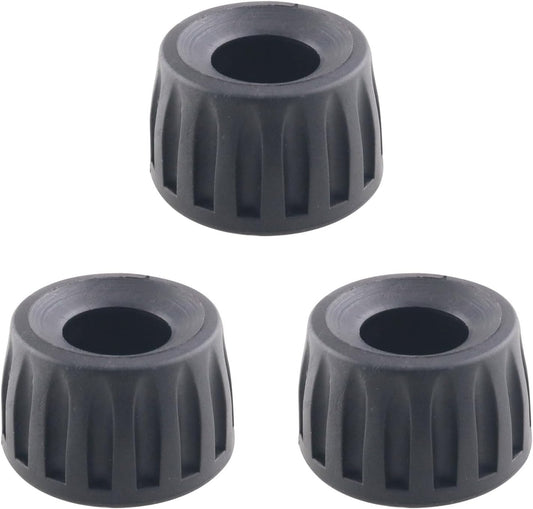 WHYHKJ 3PCS (15mm) Rubber Tripod Feet Accessory for Camera Non Slip Tripod Replacement Provides Stability for Indoor