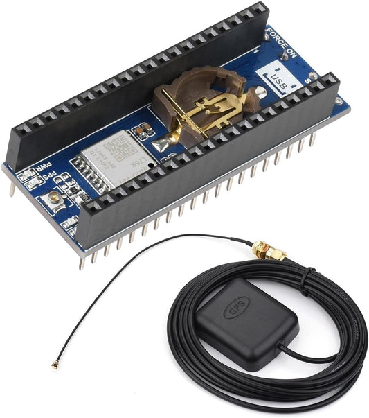 waveshare L76K GNSS Module, Compatible with Raspberry Pi Pico, Supports GPS, BeiDou (BDS), GLONASS, and QZSS, Features