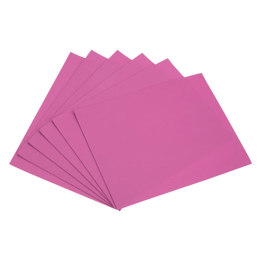 uxcell Rose EVA Foam Sheets 11.8 x 7.9in 1.8mm Thickness for Crafts DIY, 6 Pcs