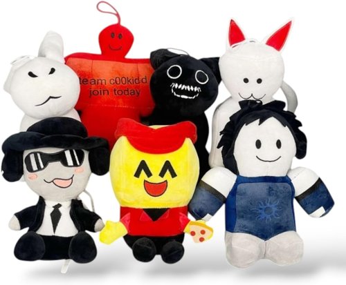 Lalaville Soft Plush Toy Set of 7 - Premium Quality Cuddly Characters for Kids & Travel