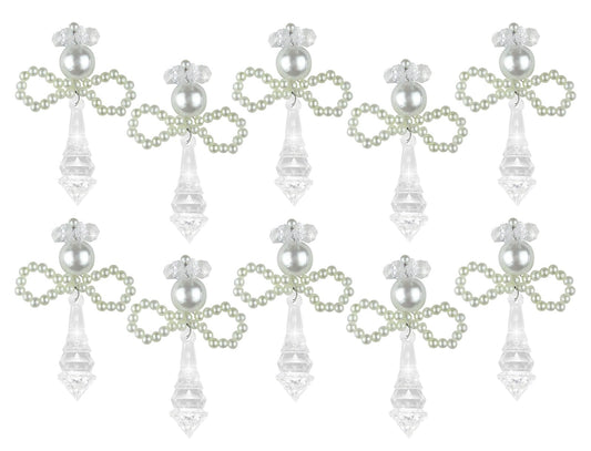 Design Works Crafts Beaded Ornaments Kit, Crystal Angels