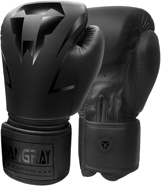 Punch Bag Training Gloves, LangRay MMA Grappling Gloves for Sparring Martial Arts Boxing Training for Adults and Kids