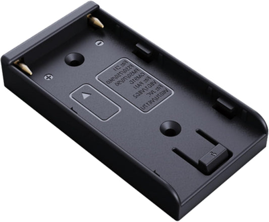 TONHOKJ 7.2V-8.4V (5.5/2.1mm) 1/4" NP-F970 F960 F770 F570 F550, NP-F Battery Adapter Plate with DC Output, Screw Mount