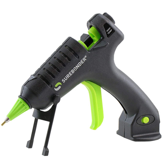 Surebonder Mini Hot Glue Gun with Fine Tip Nozzle - 20W High Temp Detail Tip Glue Gun for Crafts, DIY, & Repairs, Uses 7/16" Mini Glue Sticks