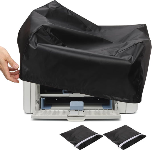16.93 Inch 27.56 Inch 2Pcs PATIKIL and and Printer Dust Cover Case, Water Proof Static Free Polyester Protective Covers