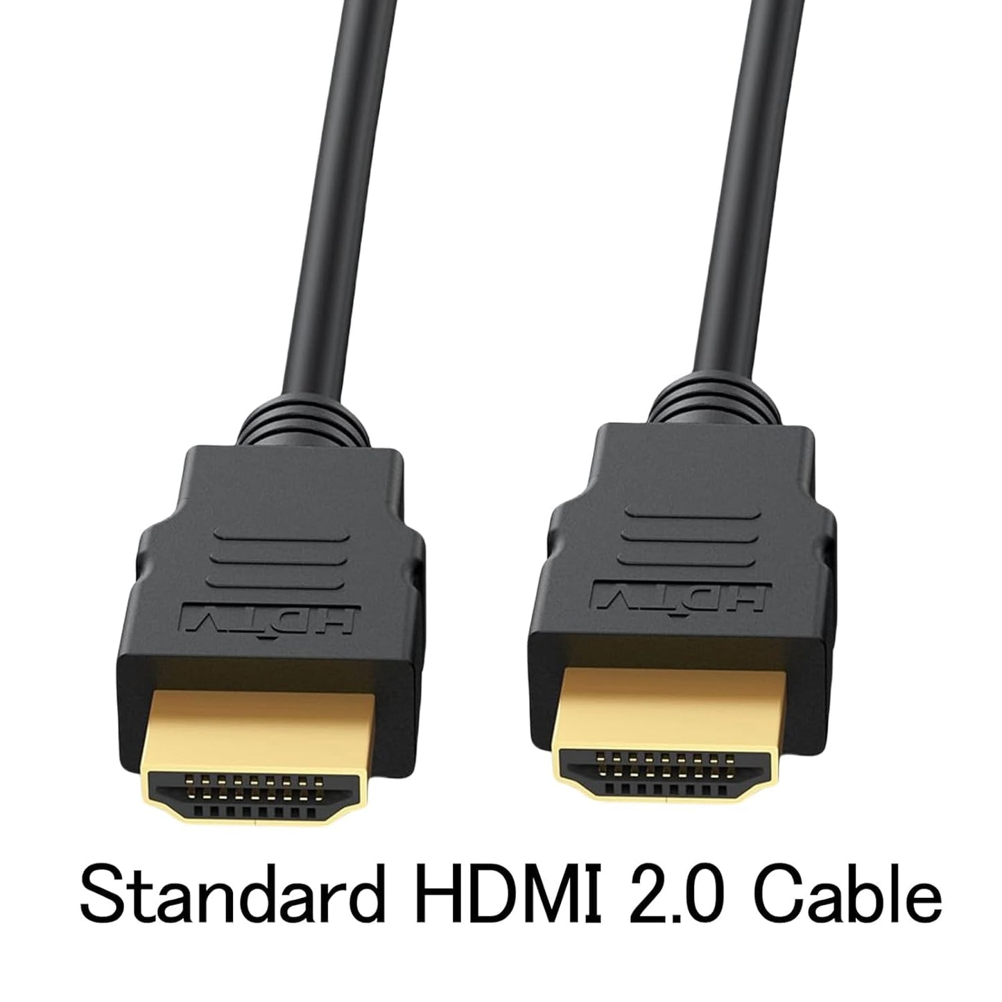 Vorothin 4 4-Pack, 4K 2.0 4FT, 2.0 CL3 4K, 1080P@144Hz,ARC CL3 PS5, PS4, HDMI Cable FT HDMI Cable Shielded HDMI Rated