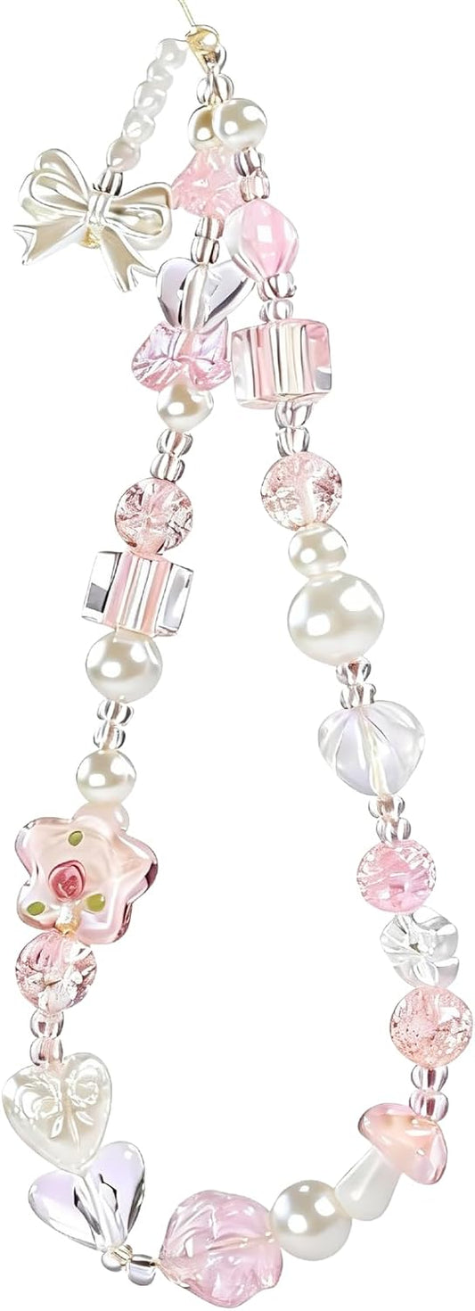 Cute Beaded Camera Wrist Strap - Adorable Lanyard for Digital Cameras & Phones