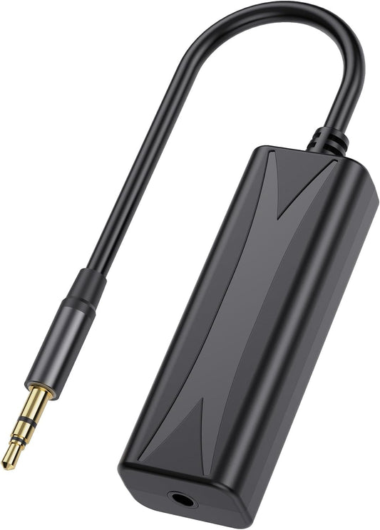 BOLS 3.5mm,Eliminate 3.5mm Ground Loop Isolator, Noise Filter, Ground Loop Isolator The Buzzing Noise for Your Car