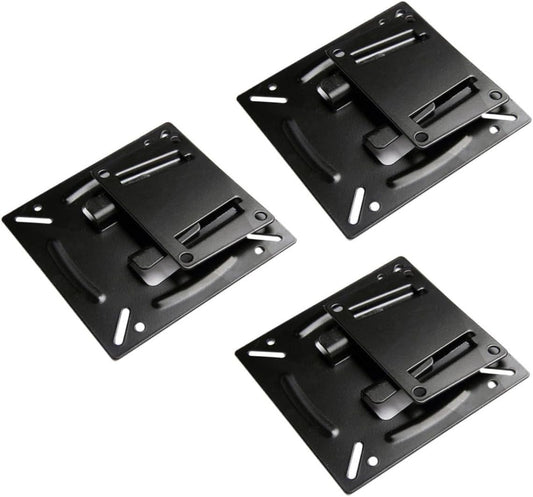 COHEALI 3pcs 14-24 Inch LCD Tv Wall Mount Brackets Metal Fixed Stand Holder for Flat Screen Displays Home Office Hotel