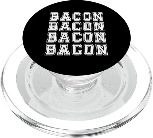 Bacon -Themed PopSockets Grip for MagSafe - Perfect for Lovers
