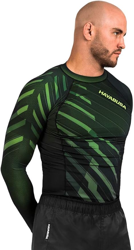 Hayabusa Metaru Long Sleeve Jiu Jitsu Rashguard