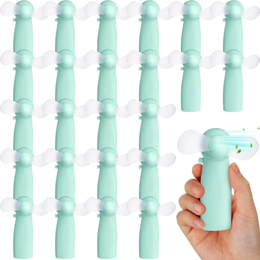 24 Summer Rossesay Pcs Mini Portable Electric Fan Bulk Powerful Personal Handheld Fan for Wedding Favors Music Festival