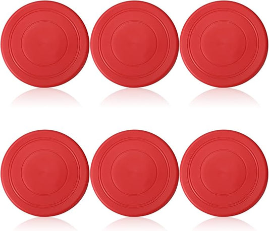 6 Pcs Kids Flying Disc 7 Inch Silicone Flying Disks Set for Kindergarten Outdoor Backyard Beach Lawn Park