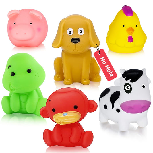 Bathtub Toys for Toddlers 1-3 - Mold Free No Hole Baby Kids Infant Bath Toys 6-12-18-24 Months Water Pool Toys Age 1 2 3 4 5 6 Shower Gifts for Boys Girls 1-6 Year Old Newborn Bathtime Essentials