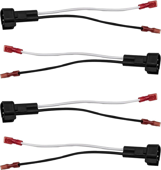 BSAMZO 4Pcs 72-5600 F150 F250 Speaker Harness - Car Front Rear Door Speaker Wire Harness Replacement for Ford Escape