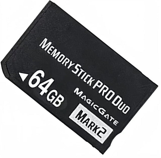 WQDMKE 64GB MARK2 Original high-Speed Memory Stick Pro Duo Compatible Digital Camera Memory Card