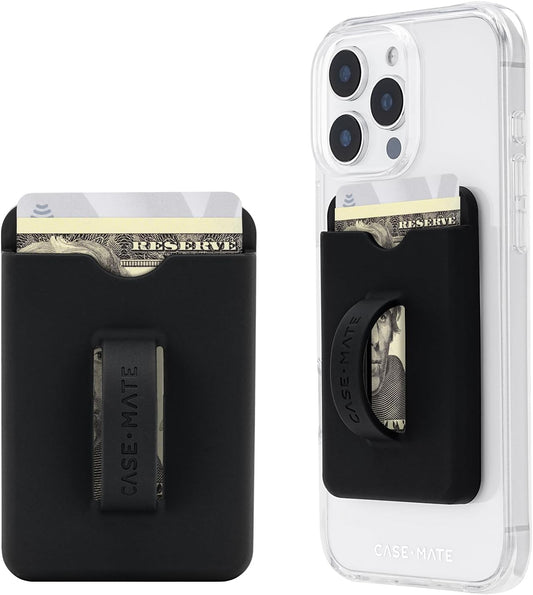 Case-Mate Loop Grip MagSafe Wallet - Removable Magnetic Phone Wallet/Card Holder