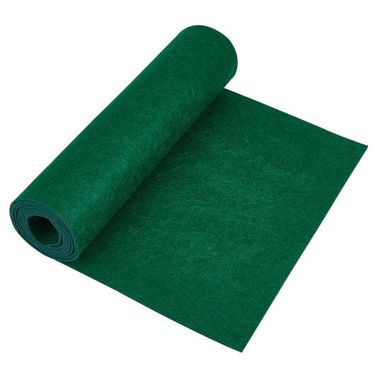 BENECREAT 78.7x15.7inch Felt Roll, Green Craft Felt Fabric, 3mm Thick Nonwoven Felt Roll for DIY Arts & Crafts, Patchwork Sewing Deocoration