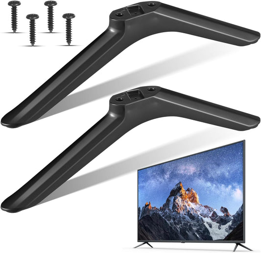 32 Inch BESTYASH Universal Tv Stand Legs with Screws Replacement Tv Feet Base Stand Mount for Smart Tvs Tabletop Use