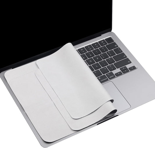 2 Pack 13" 14" (2018-2026), 13/MacBook 13 M4 M3 M2 M1/MacBook 14 (M5- M1) Microfiber Liner Cleaning Cloth Screen