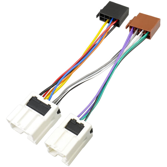 1995-2008,Compatible 1990-2008,10Pin 6Pin ISO Radio Wiring Harness for Nissan Stereo Wire Adapter with Infiniti Radio