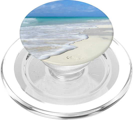 CJ Grips Summer Beach and Ocean PopSockets PopGrip for MagSafe