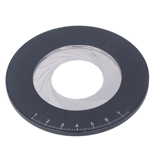 Adjustable Rotatable Circle Drawing Template Ruler with Carving Knife for Precision Craft Cutting, Woodworking and Art Design, Industrial-Grade Round Stencil Tool
