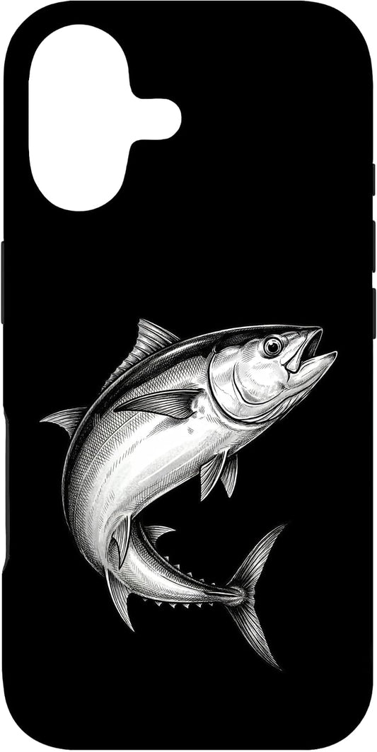 Bluefin Tuna Fish Angler Fisherman Art 17 Vintage Bluefin Tuna Fish Fishing Fisherman Angler Case for iPhone