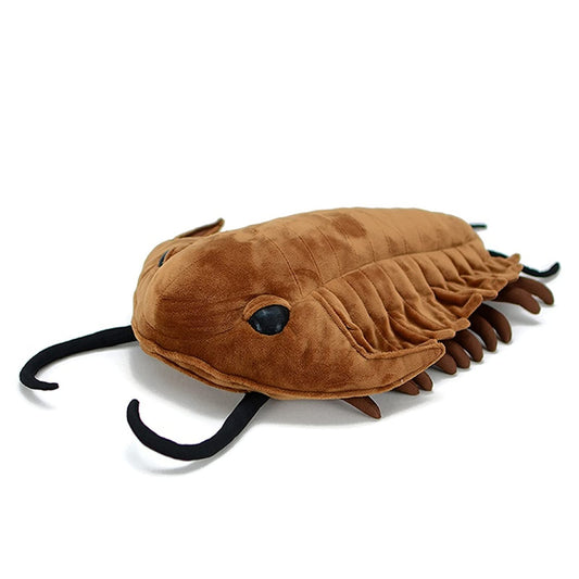 BABY FRANKIEZHOU Simulation Trilobite Plush Toy 15.74inch, Soft Cute SoftTrilobite Stuffed Animal Plush Toys for Kids Boys and Girls